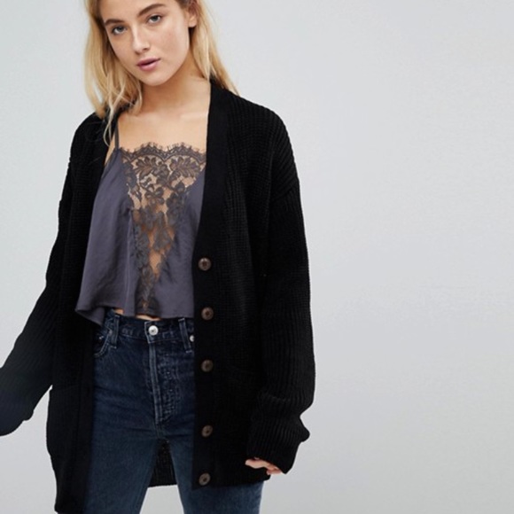 black daisy cardigan